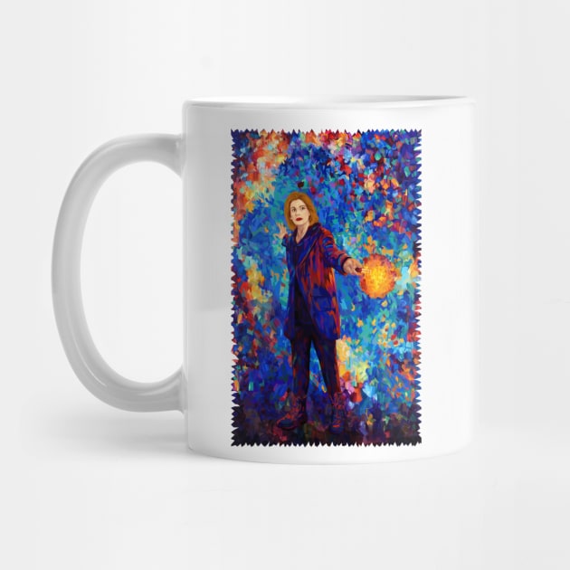 Beautiful 13th doctor abstract art by Dezigner007